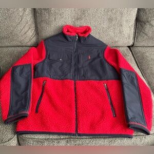 Polo Ralph Lauren youth fleece jacket size L 14-16